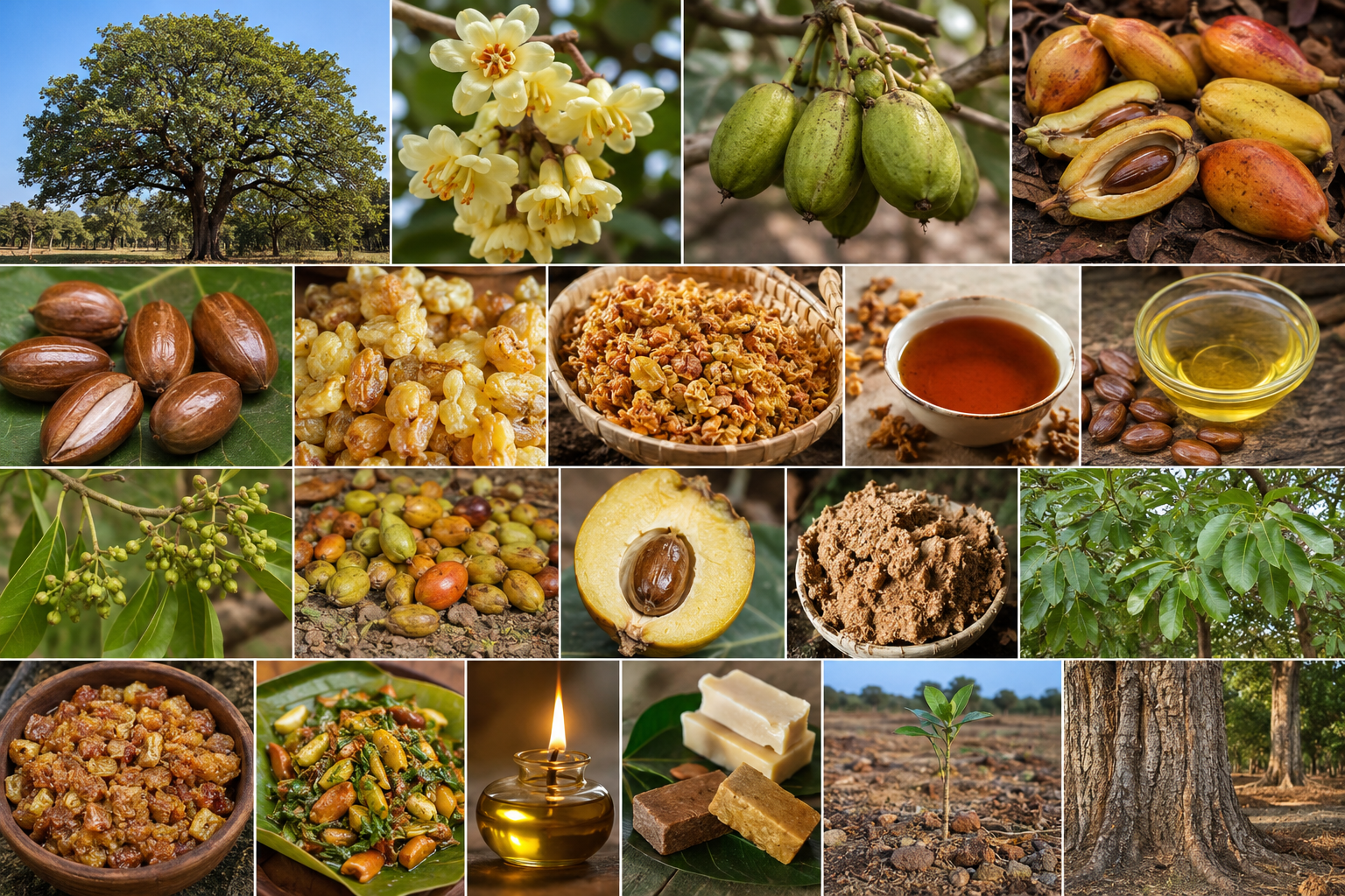 Mahua Fruit: 18 Amazing Facts About Its Fruit, Seeds, Flowers and Uses